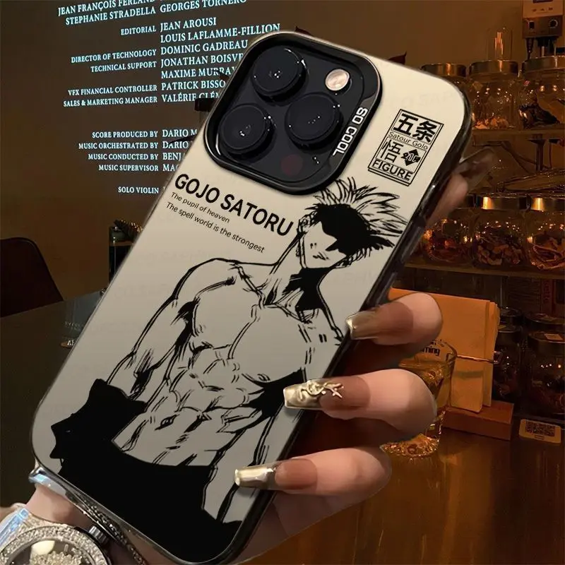 Jujutsu Kaisen Gojo Satoru Anti-Fall Matte Phone Case