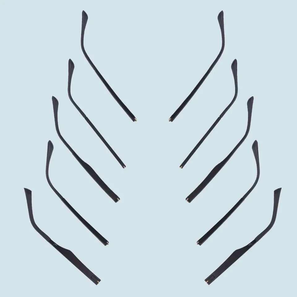 1 Paio Di Ricambio TR90 Braccio Tempio Occhiali Sole - Foto 8