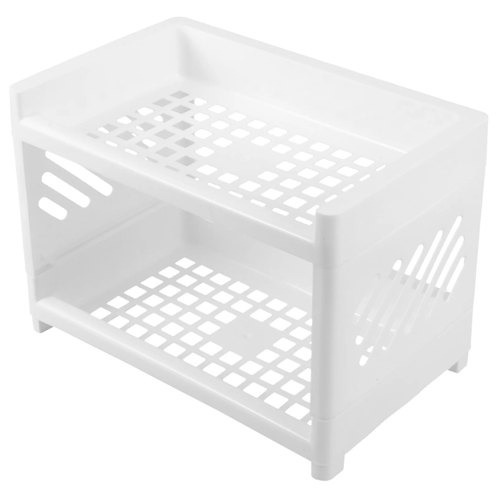 

Bathroom Cosmetics Storage Rack Double-layer Desktop Stand Desk Organizer Skincare Storage