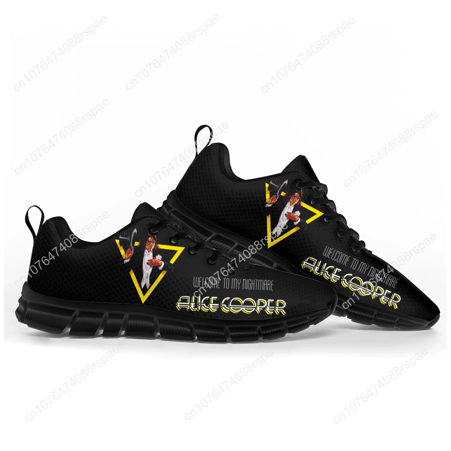 Alice Cooper Rock Singer Pop Sports Shoes Mens Womens Teenager Kids Children Sneakers Casual Custom High Quality Couple Shoes