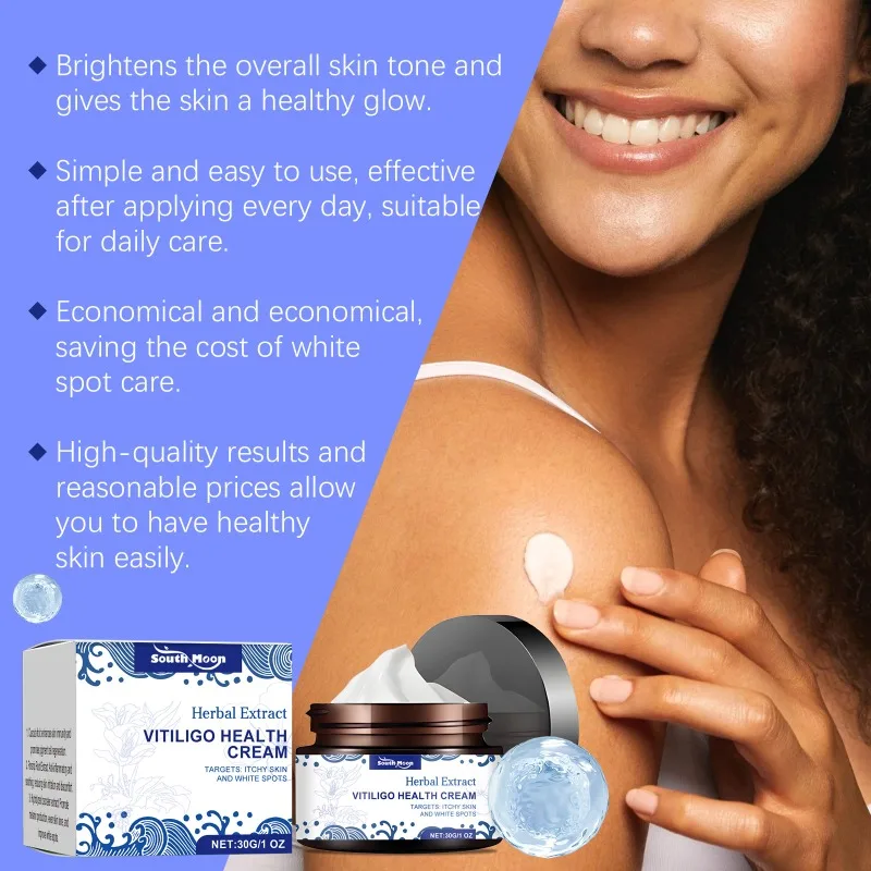 Vitiligo Treatment Cream Melanin Growth Cream Remove White Spot Eliminate Vitiligo Antibacterial Body Skin Care vitiligo ointment