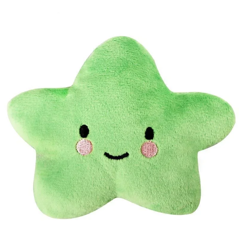 Jouet squeaky étoile en peluche pour chien jouet mignon_voghion.com