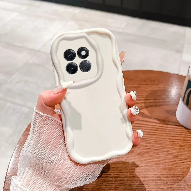 Clear Wave Soft TPU Phone Case Cover