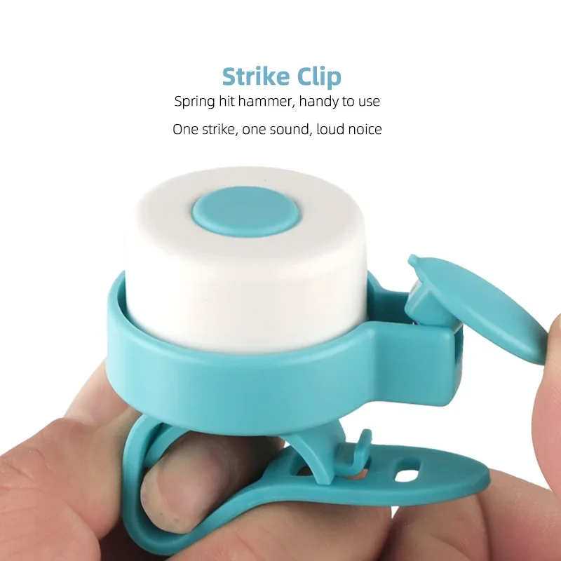 Bicycle bell bicycle accessories mountain bike bell Deemount kid bike bell cycling high volume warning multi-color selection strap fixed easy install scooter bell