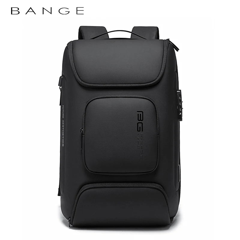 BANGE 17.3inch Laptop Backpack Business Large capacity Travel Backpack waterproof Anti theft backpack sports mochila for men 2