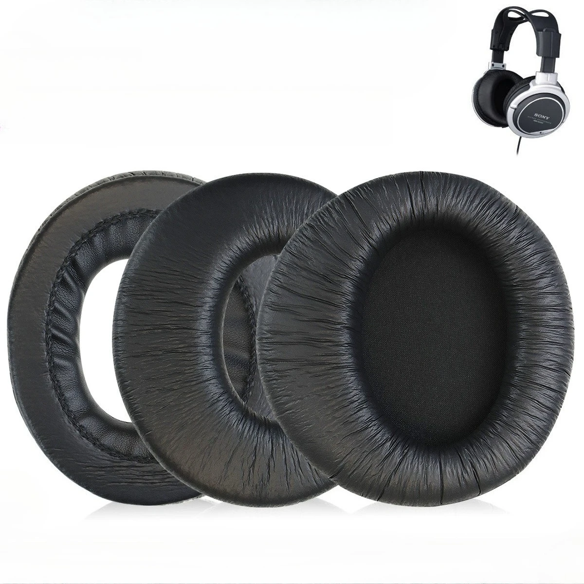 Replacement Ice gel Ear pads Fits For Sony MDR-XD200 XD150 RF970 RF985 Headphones Ear Cushions Earpads headset