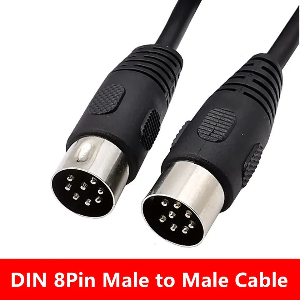 Tomost - Cavo adattatore a 8 pin DIN per altoparlante Powerlink MK2 MK3 DIN 3 5 7 8 Midi Cord Bang Olufsen B&O BEOLAB (da femmina a femmina