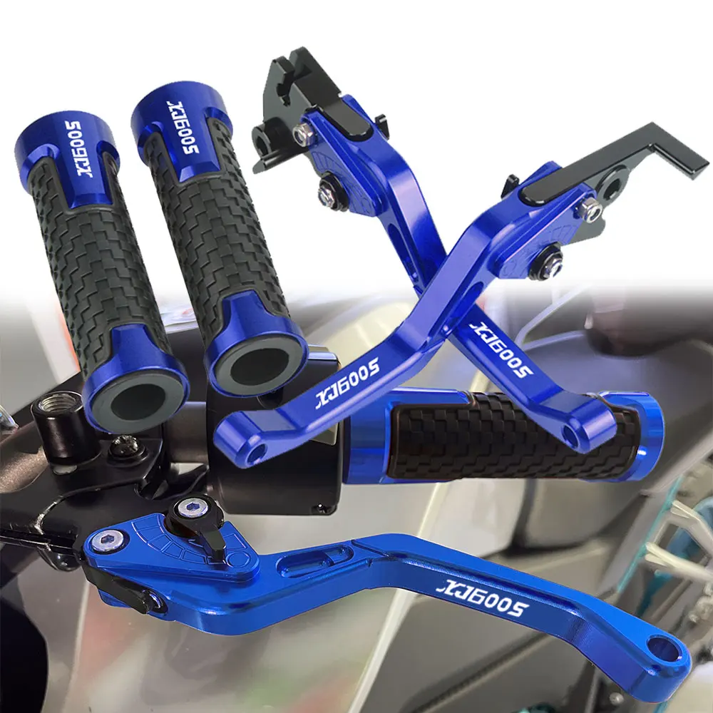 

Motorcycle Brake Handle Clutch Lever Grips Adjustable Extendable CNC FOR YAMAHA XJ600S XJ 600 S 1995 1996 1997 1998 1999-2003