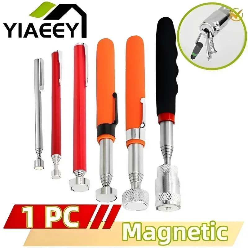 Mini Portable Telescopic Magnetic Magnet Pen Handy Tool Capacity For Picking Up Nut Bolt Extendable Pickup Rod Stick