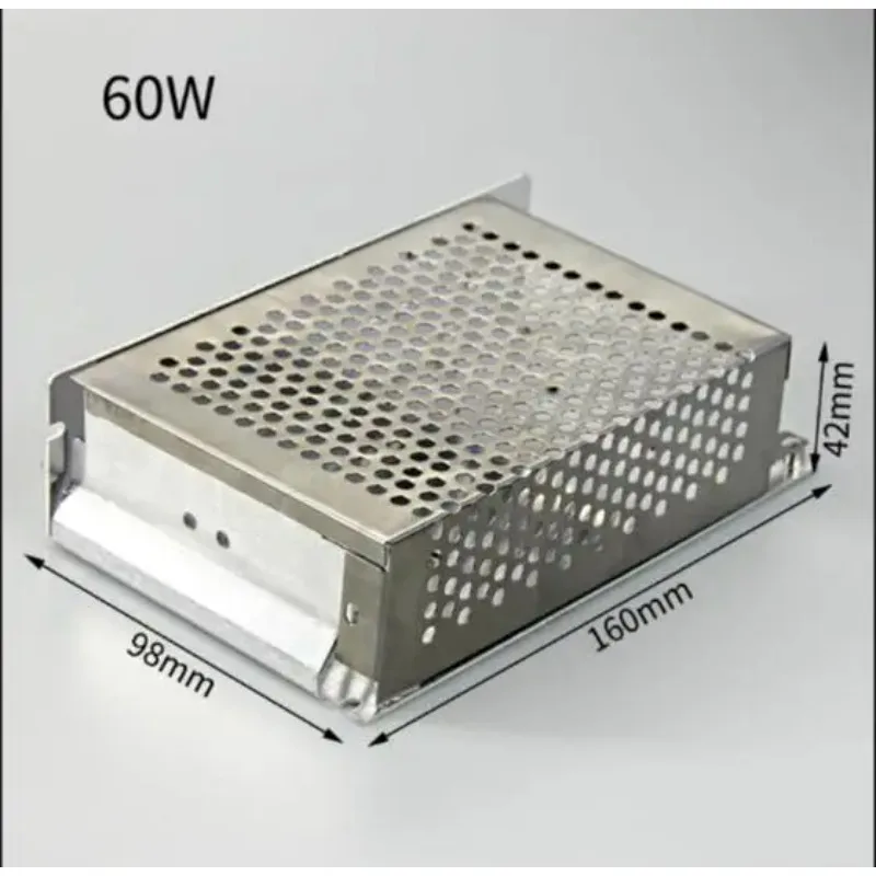 5pcs Aluminum Alloy Industrial Power Supply Housing - Metal Case Power Box