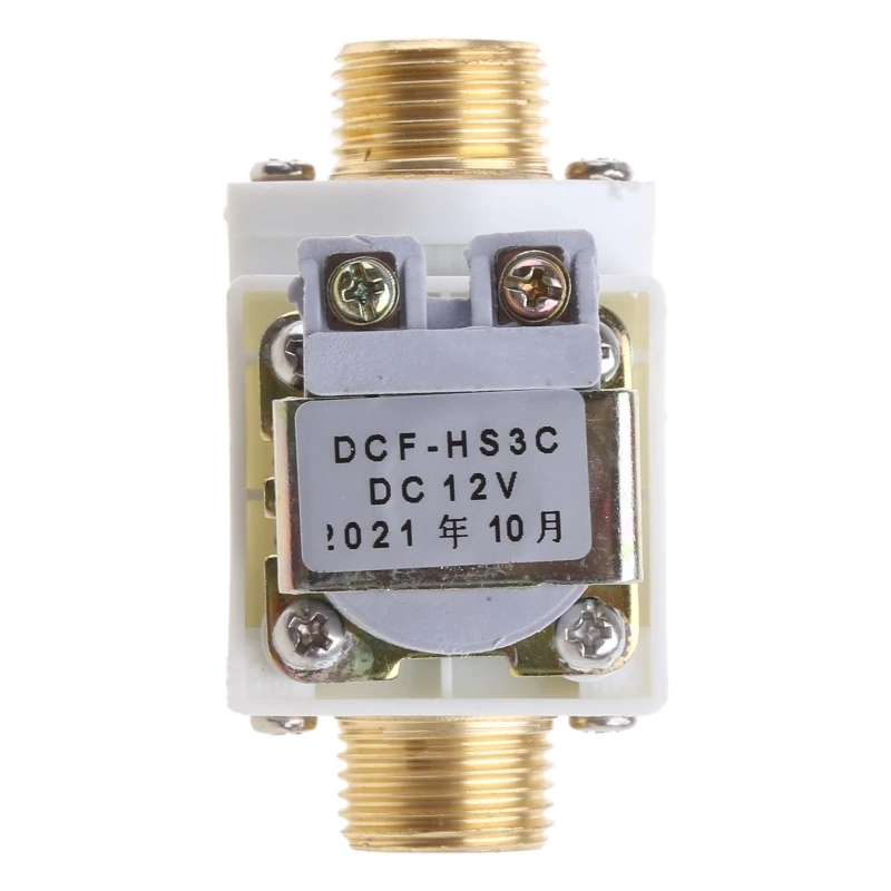12V DC 1/2" 0-0.8MPa Electric Solenoid Valve N/C For Water Air Solar Water Heater Accessories Parts Replacements Durable