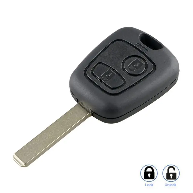 

Car Buttons Remote Key universal Keyless Entry Fob For Peugaot 307 Blade Transponder ID46 Chip Remote Cover Key Car Accessories