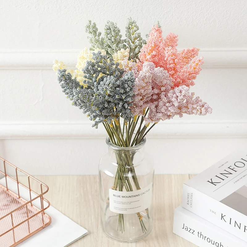 Artificial Autumn Wheat Flower Autumn Flower Decorations Autumn