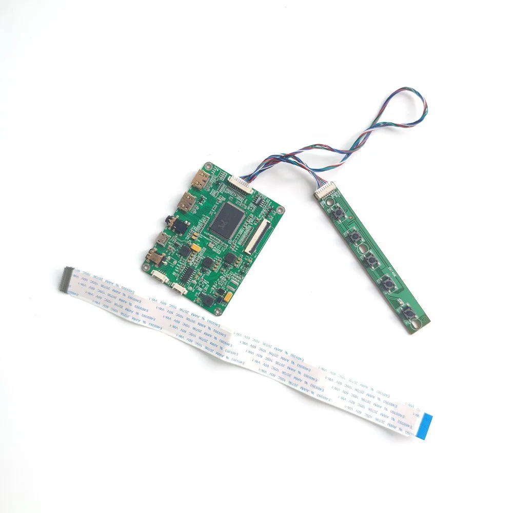 

Комплект для платы контроллера EDP WLED 30pin N133HSE 1920*1080 13,3 дюйма, панель Mini 2 HDMI, совместимый ЖК-монитор, экран USB, сделай сам