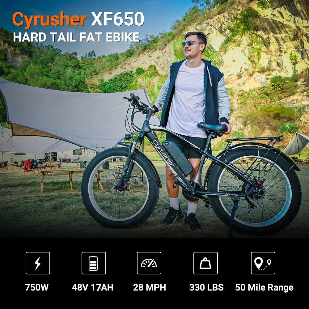 Cyrusher XF650 750W 48V Electric 