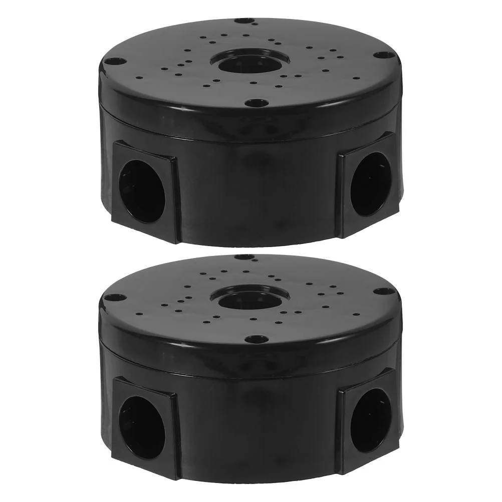 2 Pcs Waterproof Cable Box Cord Cover Security Wire Covers for Outdoor
