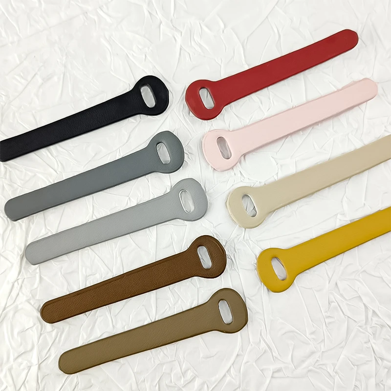 Genuine Top-Grain Leather Zipper Pulls for Men's & Women's Bags Backpacks Handbags and Thick Zipper Handles