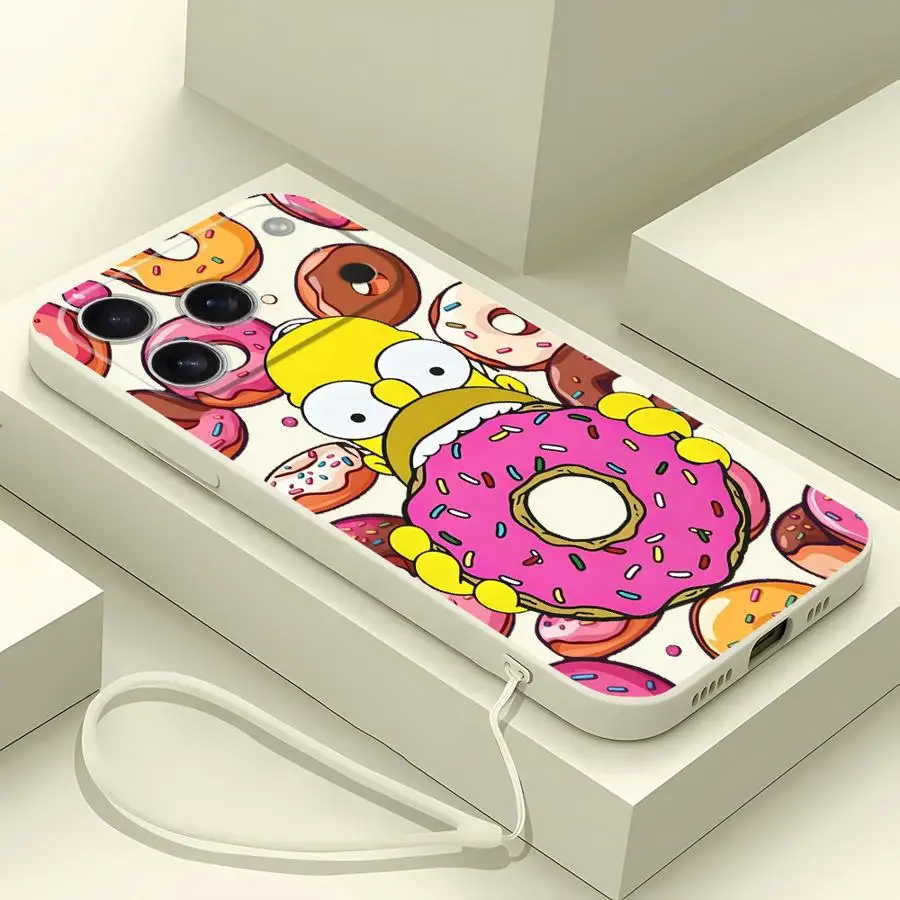 Simpson Donut Phone Cover