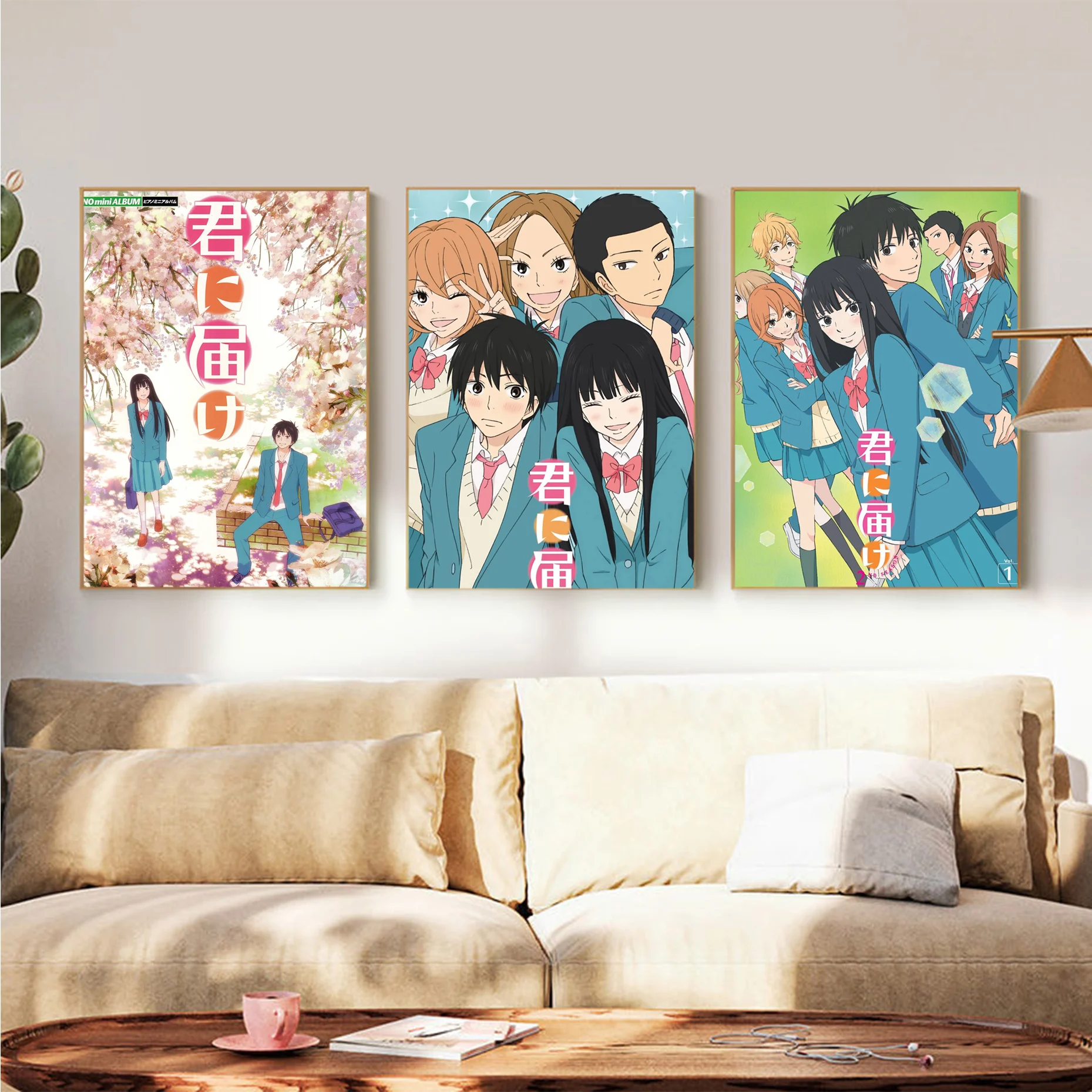 Kimi-Ni-Todoke-Anime-Poster-Classic-Anime-Poster-Fancy-Wall-Sticker-For ...