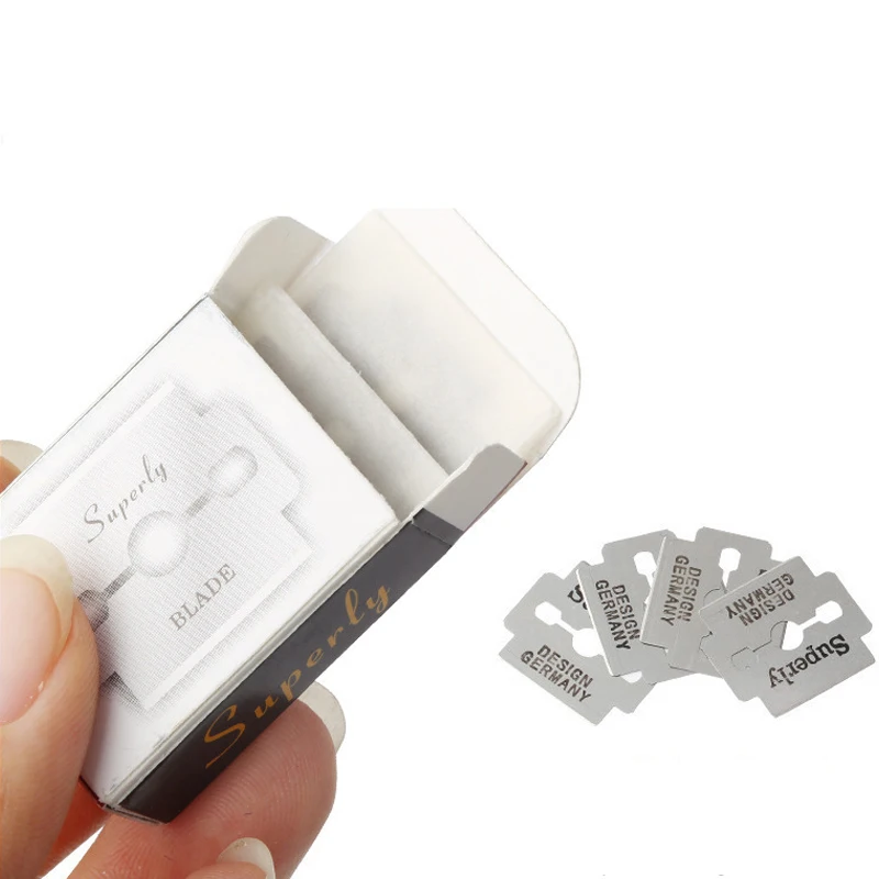Steel Replacement Blades Manicure Pedicure Tool Set Foot Care Tool Foot Pedicure Tool Foot Callus Shaver Pedicure File Pedicure Knife Tool 10/100pcs