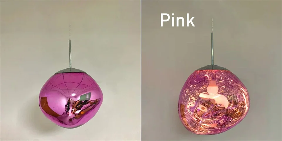 Nordic LED Lava Pendant Lights PVC Lighting Ideal for Living Room Indoor Decor Home Fixtures Loft Kitchen Hanging Lamp