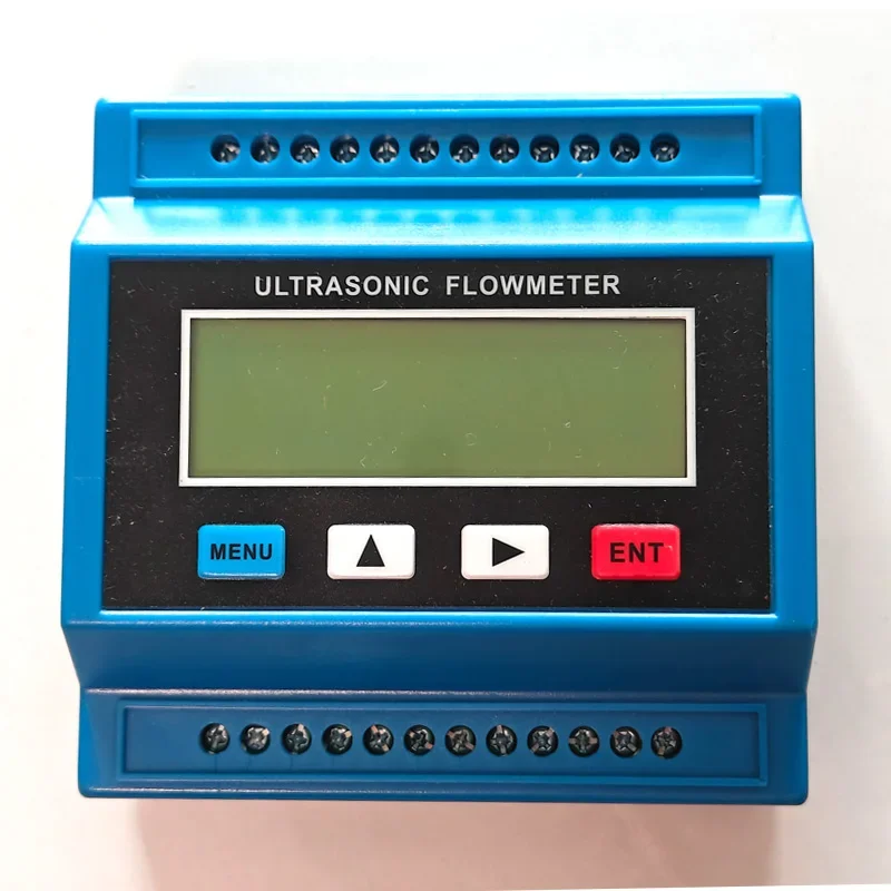 TUF-2000B Wall-mounted Ultrasonic Flow Meter TUF-2000M Modular Ultrasonic Water Flowmeter DN15-700 Digital Liquid Flow Transdcer
