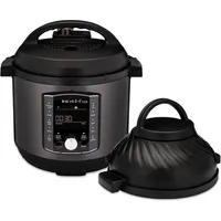 Air Fryer and Electric Pressure Cooker Combo with Multicooker Lids that Air Fries,Steams,Slow Cooks,Sautés,Dehydrates&More 1