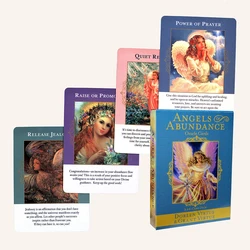 2022 Most Popular Angel Series Angels of Abundance Oracle Cards Tarot Cards for Beginners with PDF Guidebook Doreen Virtue