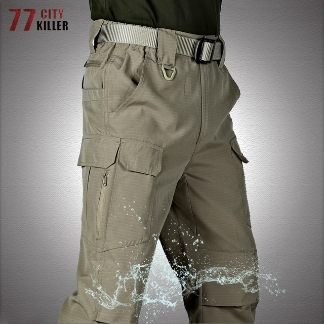 Tactical Army Pants Men Military Swat Combat Lightweight Wear-resistant  Trousers Male Multi-pockets Waterproof Mens Cargo Pants - Casual Pants -  AliExpress