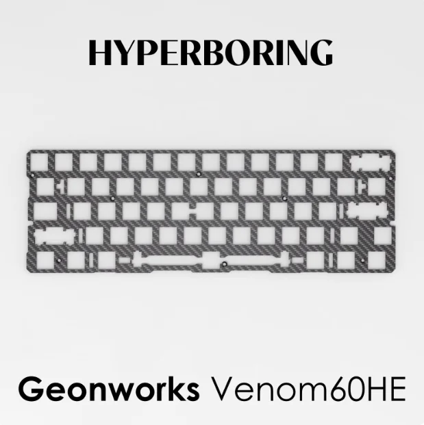Venom60 he カスタム品 Geonworks Venom 60 HE Keyboard PCB Magnetic Switch Custom DIY