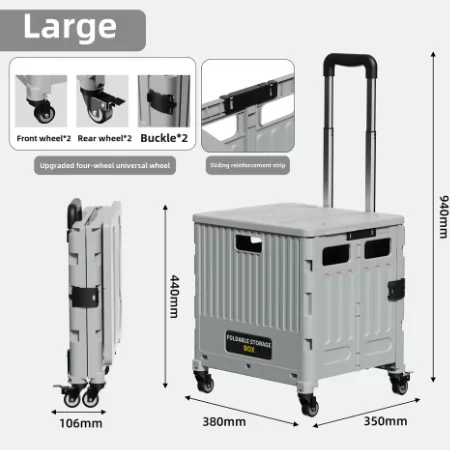 عربة بقالة منزلية متعددة الوظائف الأكثر مبيعًا، عر...