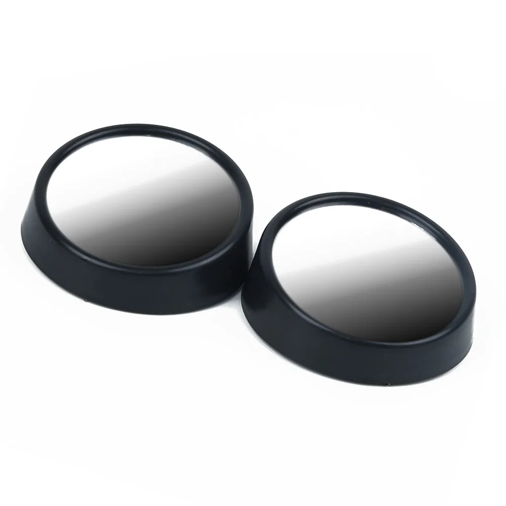 

Wide Angle Mirror 360 Rotation Adjustable Blind Spot Mirror Rear View 5.5*2cm Black Durable Useful Hot Sale Brand New