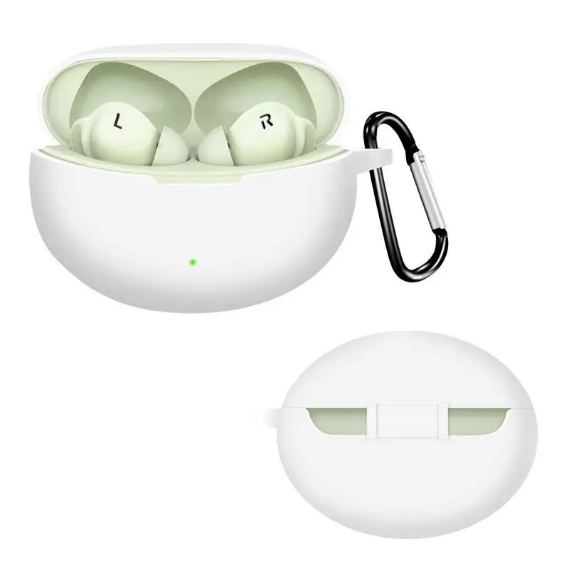 For OPPO Enco Air3 Pro Charging Box Soft Silicone Case Headphones Protection Sleeve Cover Upgrade Part For Earphone Charger