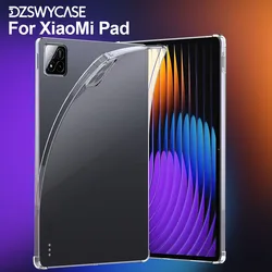 Transparent Flexible TPU Soft Tablet Case - Enhanced Protection, Clear and Sleek Design for MiPad 7 7Pro 11.2