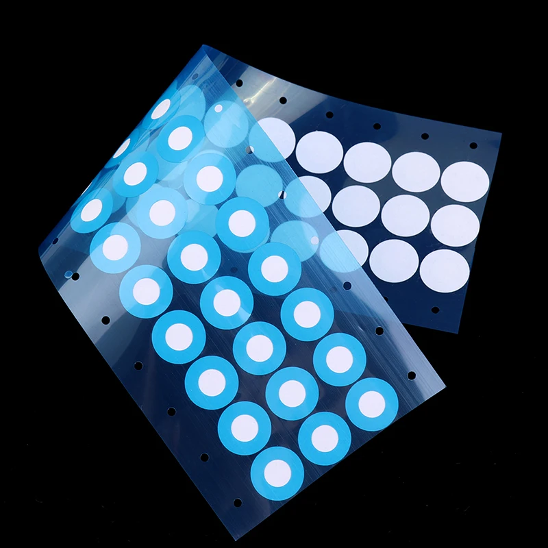 48Pcs/sheet 20mm Filter Paper Sticker For Under Wide Mouth Jar Lid Mushroom Cultivation Supplies Accessories mushroom cultivation filter paper