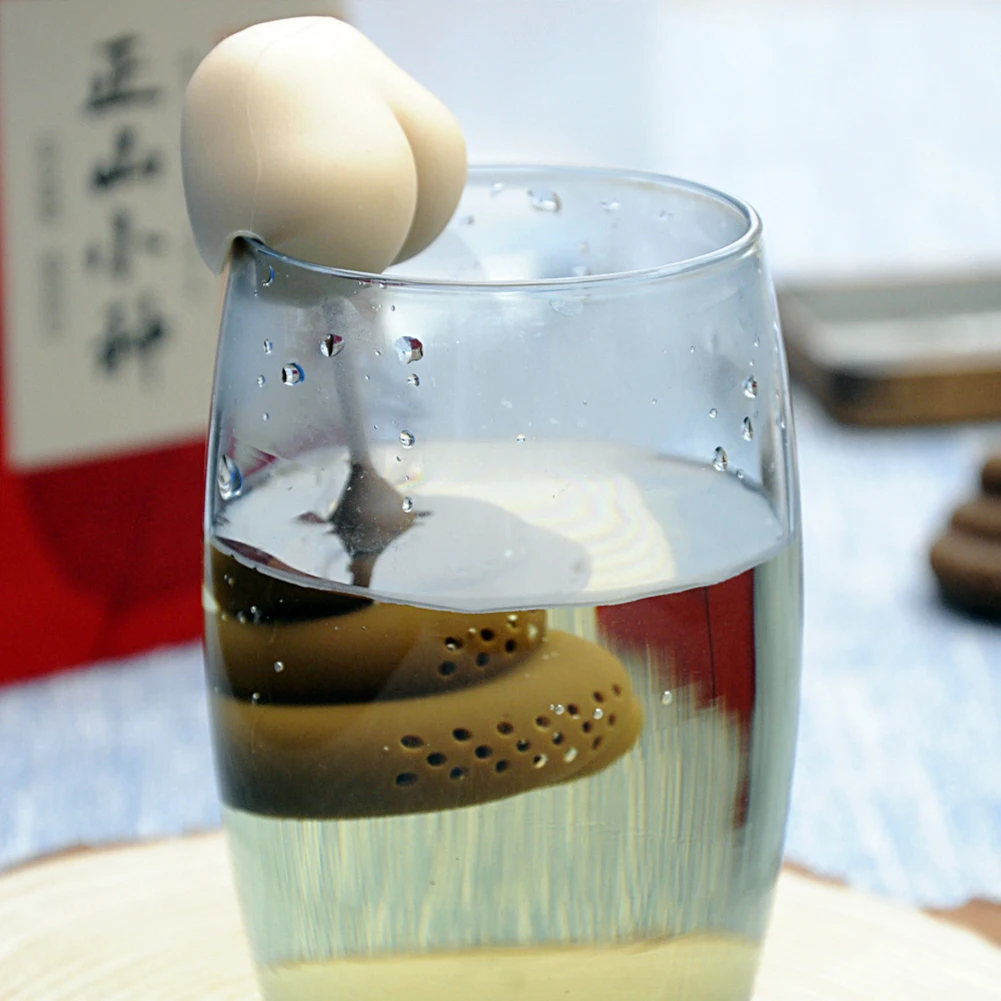 주방 똥차 채반 실리콘 허브 향신료 커피 필터, 차 잎 인퓨저
