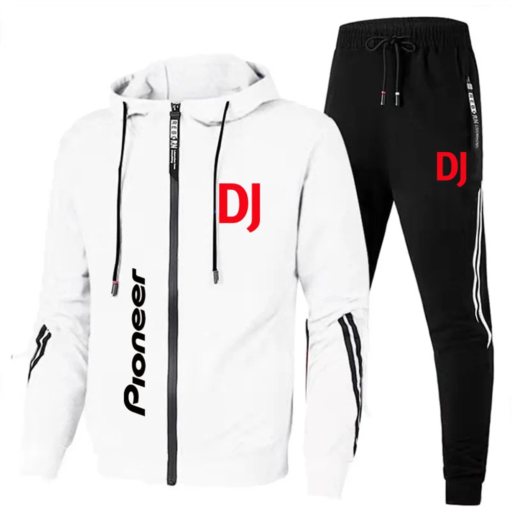 2023 Men's Pioneer Pro DJ Sportswear Set Autumn Sportswear Two Piece Men's Jacket Sportswear Men's Sportswear