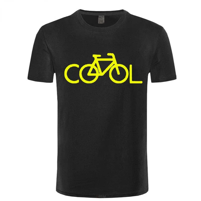 

Модная дизайнерская крутая Мужская футболка для велосипеда, цветные топы с коротким рукавом, футболка, уличная одежда в стиле хип-хоп, хлопковые футболки унисекс