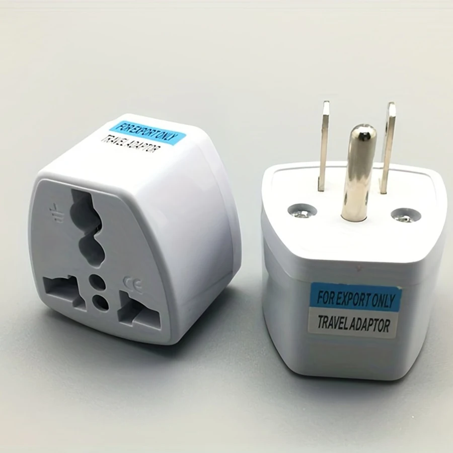 Universal Travel Power Plug Adapter Converter to UK 3-Pin AC Charger Connector