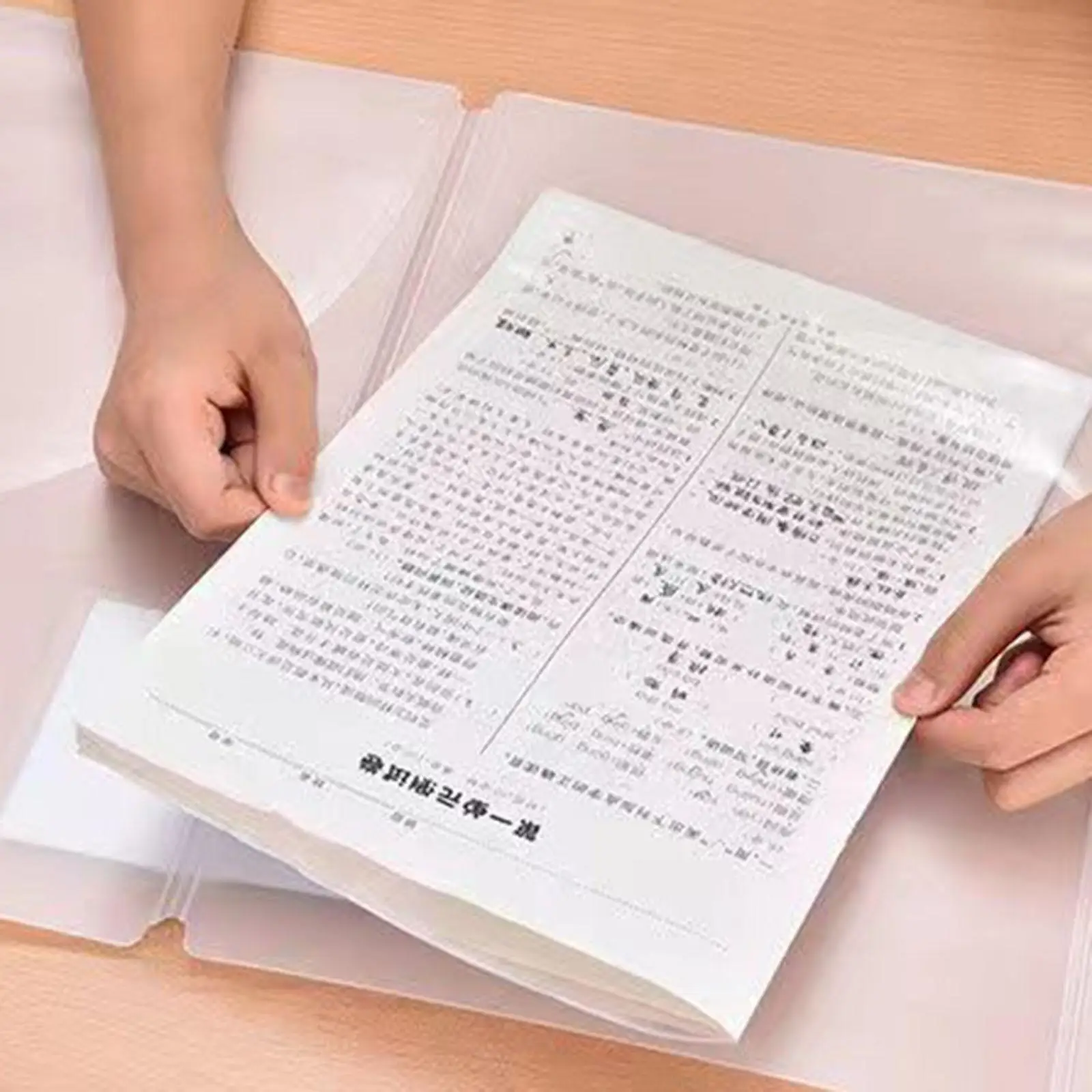 문서 폴더, 출장용 접이식 내구성 있는 시험지 폴더 A4 용지