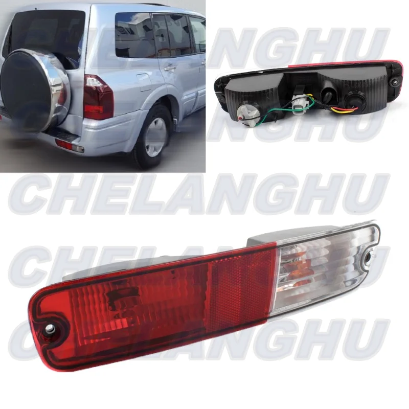 

1 шт., отражатель заднего бампера правой стороны для Mitsubishi Pajero MONTERO Shogun V73 V77 2003 2004 2005 2006 MN133776