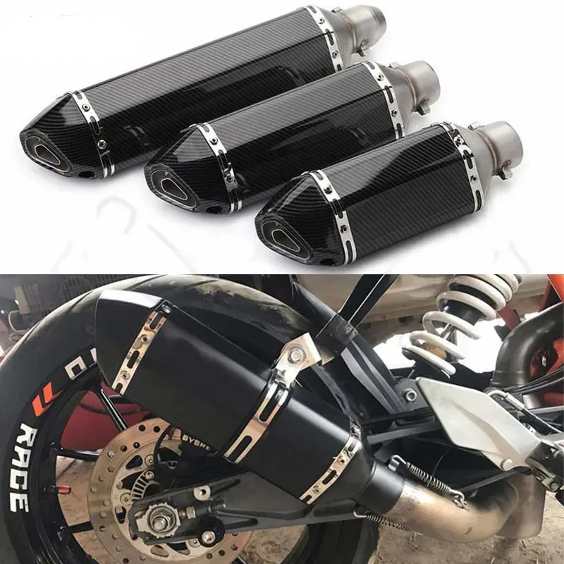 51Mm Tubo Di Scarico Moto Silenziatore Modificato Tubo Echappement Moto Db Killer Per Akrapovic Xj6 Mt07 09 03 Accessori Universali