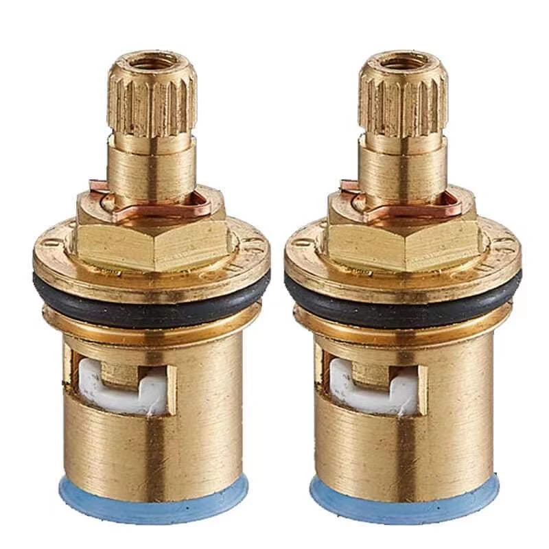 Mixing Spool Brass Valve Kitchen Standard 1/2 Ceramic Faucet Mixer Inner Disc Valve Quarter Turn