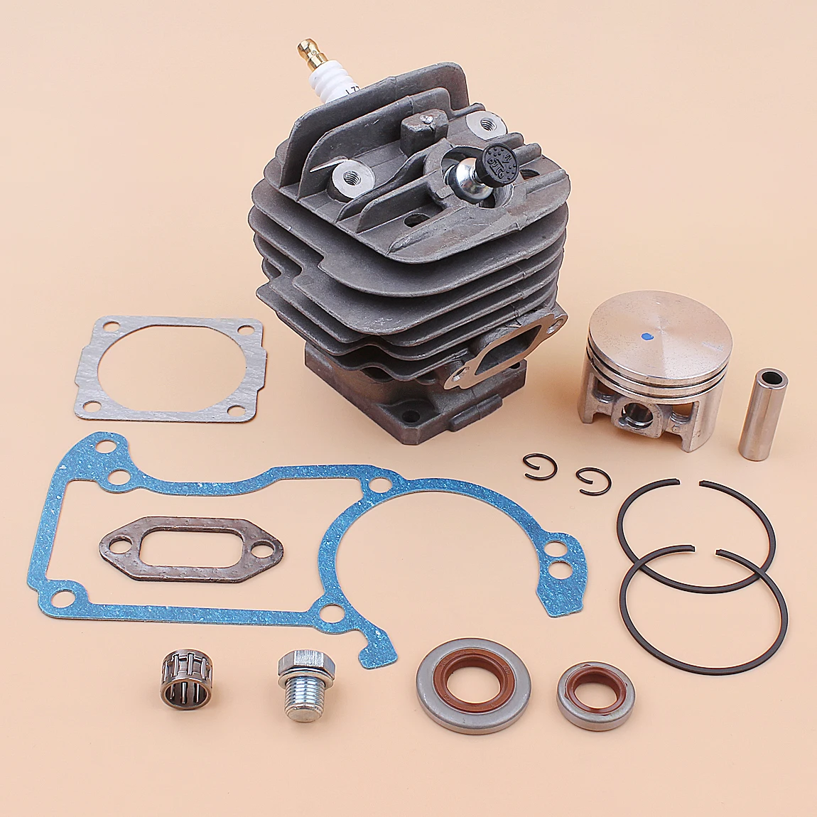Bore 44.7mm Nikasil Plated Cylinder Piston Kit For Stihl 026 MS260 MS260C 026PRO motosierra gasolina Garden Accessories 2