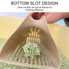 / Set Cat Litter Boxes Shovel Cleaning Tool Cat Toilet Plastic Shovel Scoop with Handle Cat Litter Shovel Shovel with Handle 3