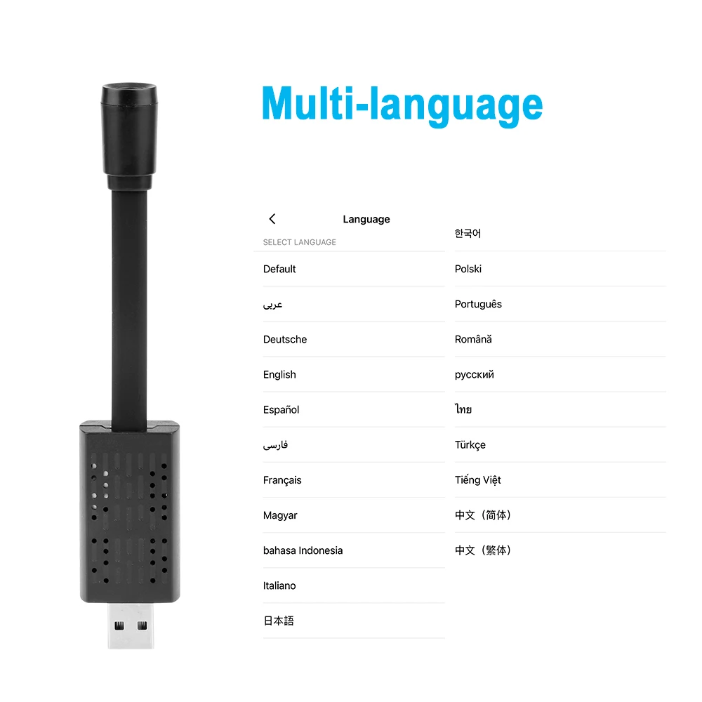 Mini telecamera HD 1080P WiFi Videocamera Modulo wireless portatile Videoregistratore Rilevazione movimento Telecamera di sorveglianza Visualizzazione remota USB - immagine 6
