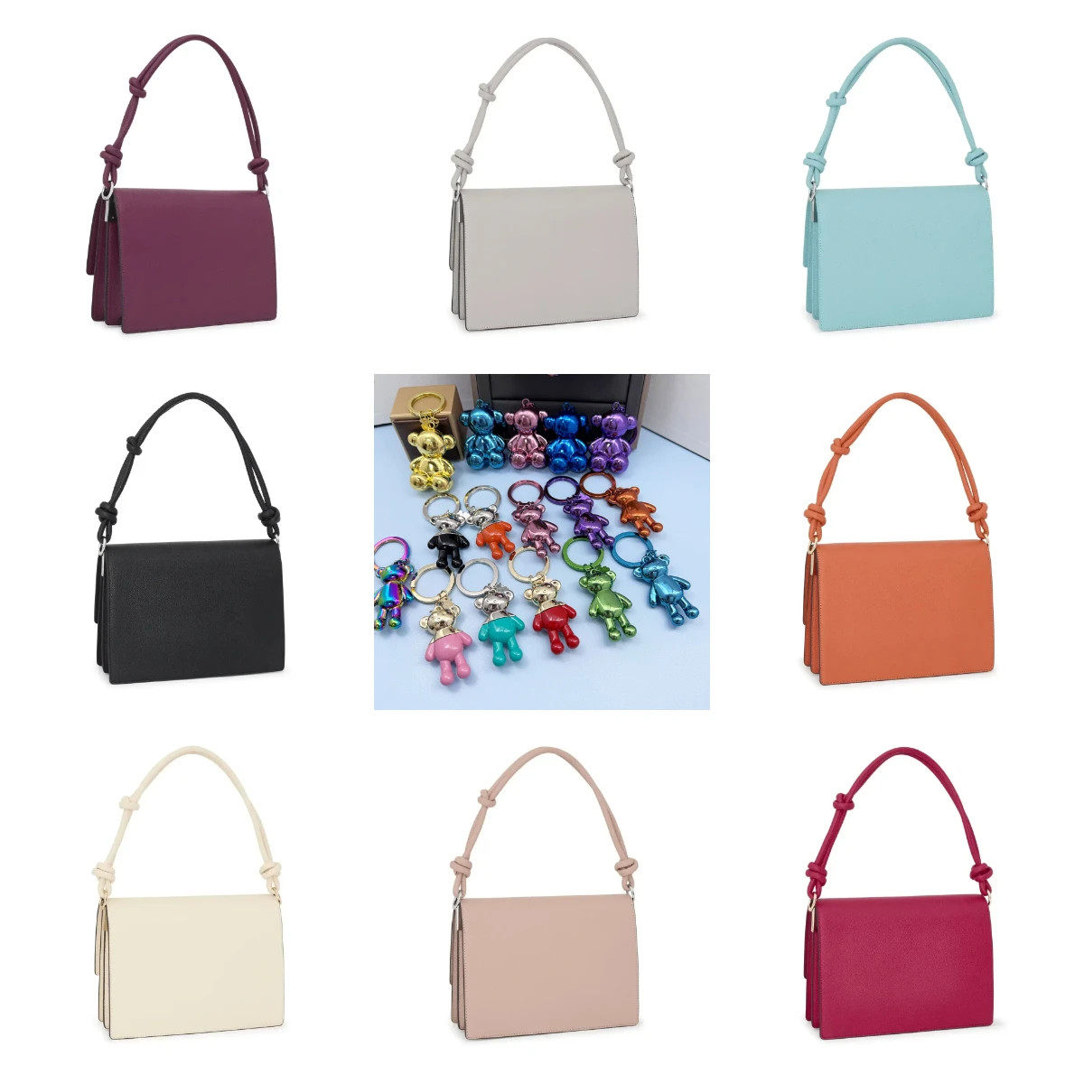 

Новинка 2024, сумка на весну, средний цвет, цвет серо-коричневый, размеры сумок через плечо La Street NEW Audree (высота x Ширина x глубина): 18x25*12,5 см.