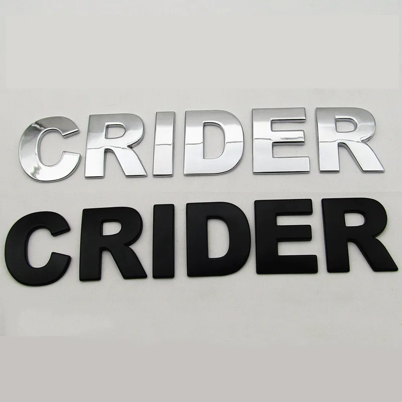 Автомобильные наклейки из АБС-пластика эмблема Наклейка для Honda CRIDER Letter Accord City