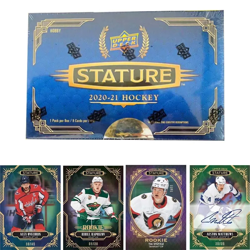 

2020-21 Upper Deck Stature Hockey Cards Checklist Official Trading Collection Card Limited Signature Children Birthday Gift