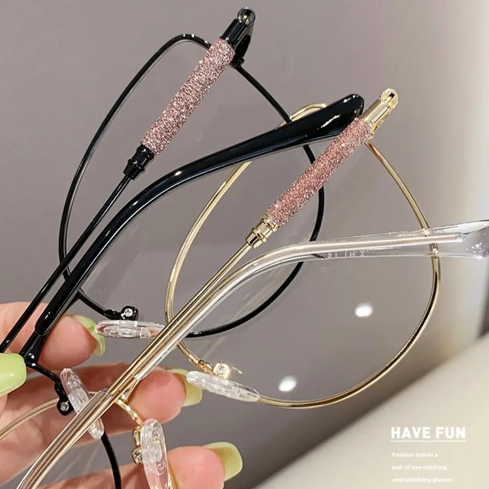 Neue Cat Eye Metall Brillen Rahmen Blau Licht Blockieren Unterstützung Angepasst Optische Gläser Anti Blaues Licht Gläser Brillen – Detail 2